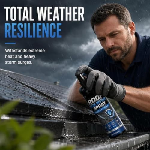 Powerful Waterproof Leak Repair Spray, Waterproof Sealant Spray, Quick-Dry Sealant for Outdoor Repair Solution (3Pcs)