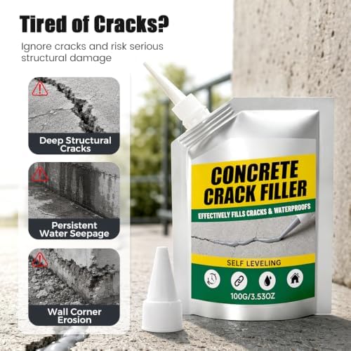 Waterproof Concrete Crack Filler & Sealant (2)