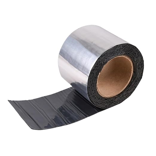 Asphalt Crack Filler Self-Adhesive Repair Tape | Crack Sealer Repair Patch for Concrete for Roof Window Driveway Boat RV Awning Glass Pipe Joists Deck