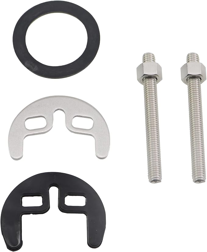 2 Sets Double Hole Tap Fixing Kit Bathroom Fixture for Kitchen Sink and Bathroom Basin Repair