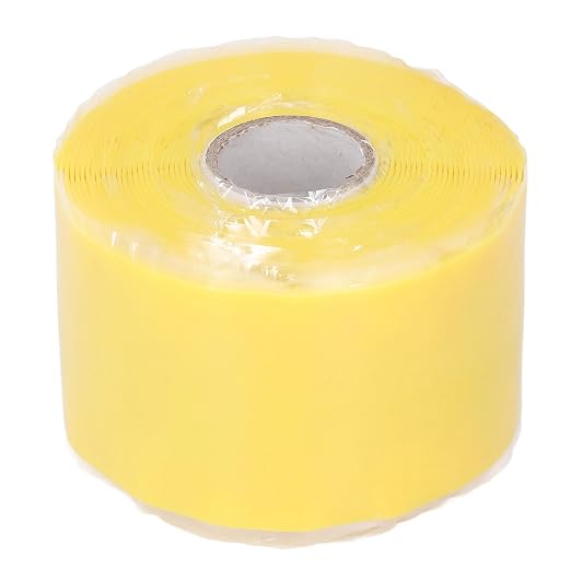 ANGGREK Pipe Plumbing Hose Repair Tape, Self Adhesive Insulation Tape 2.5mpa Tensile Strength Grade for Wire Wrapping