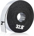 PAMASE 32.8ft Pipe Insulation Tape Wrap - Outdoor Winter Cold Hot Water Pipe Winterizing Self-Adhesive Foam with Aluminum Foil, Heat Preservation Reduce Heat Loss, 2" Wide