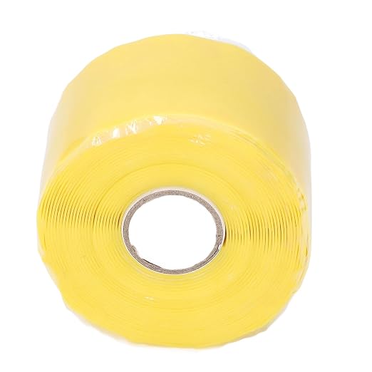 ANGGREK Pipe Plumbing Hose Repair Tape, Self Adhesive Insulation Tape 2.5mpa Tensile Strength Grade for Wire Wrapping