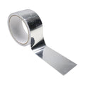 1 Roll Aluminum Foil Tape 2in x 32ft (50mm x 10m), 3.9mil for HVAC Repair | Flexible aluminum foil adhesive tape for HVAC ducts, dryer vents, pipe wrapping, insulation and general sealing repairs.