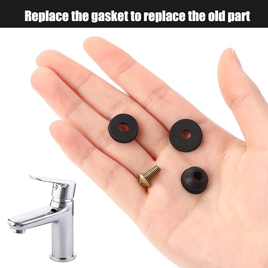 Outdoor Faucet Repair Kit Flat Beveled Rubber Washers (58 Pack)