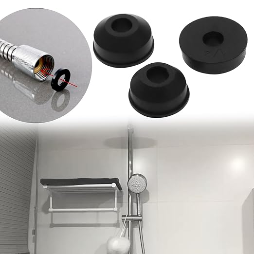 The Lord of the Tools 116PCS Faucet Washers Kit with Multi-Size Flat Washers Angled Washers Brass Screws for Faucet Repair Bathroom Kitchen Household Appliances