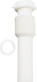 SINK TAILPIECE FLEX & FIX 1 1/2" X 12" DC WHITE