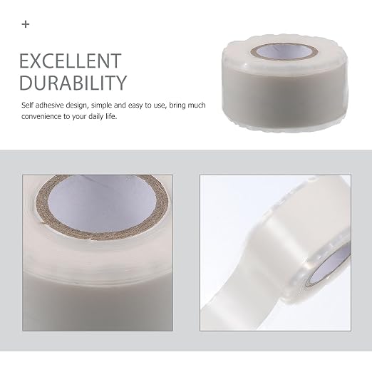 Heavy Duty Silicone Rubber Hose Seal Tape Self Adhesive Repair Tape for Leak Patch Electrical Wire Wrapping High Temperature Resistant