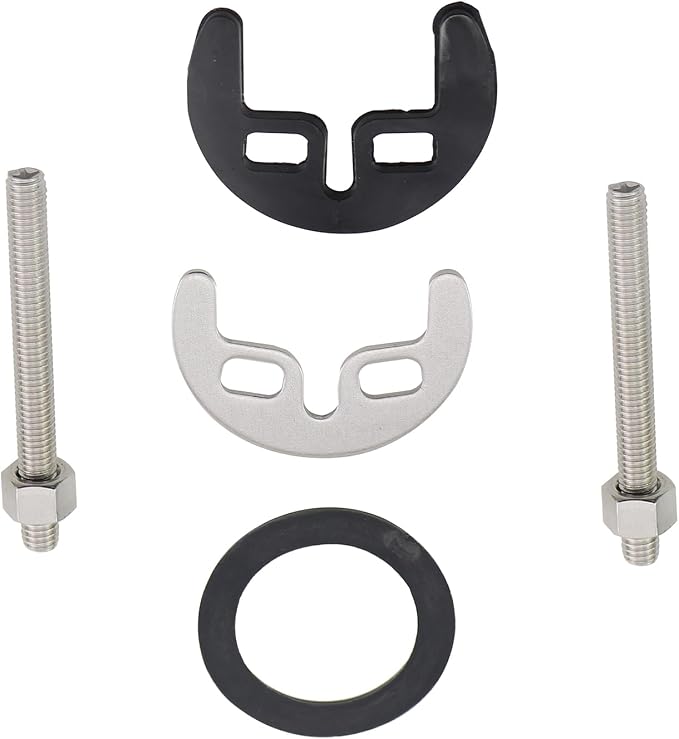 2 Sets Double Hole Tap Fixing Kit Bathroom Fixture for Kitchen Sink and Bathroom Basin Repair
