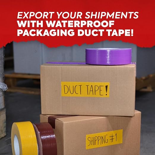 MAT Duct Tape Dark Blue Industrial Grade, 2 inch x 60 ft. Waterproof, UV Resistant for Crafts, Home Improvement, Repairs, & Projects