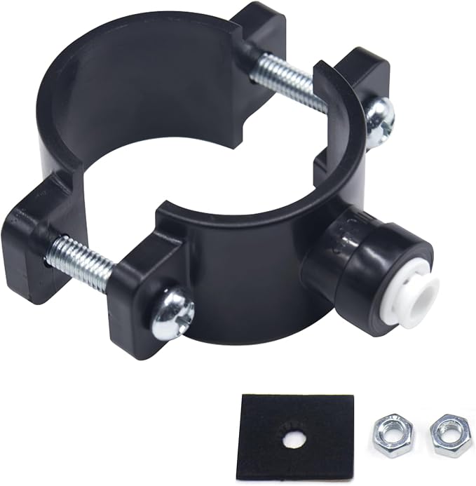1/4 Inch Drain Saddle Valve for Reverse Osmosis Water Filter System