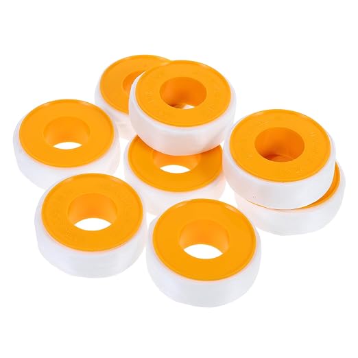 Cabilock 8rolls Thick Sealing Tape for Outdoor Use Leakproof Hose Tape Instant Application