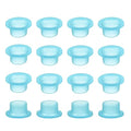 uxcell 15 Pcs Faucet Leak-Proof Sealing Gasket, Silicone Faucet Sealing Gasket, Universal Leak-Proof Silicone Plug for Pipe Plugs, Prevent Leaks in Pipe Systems, Blue