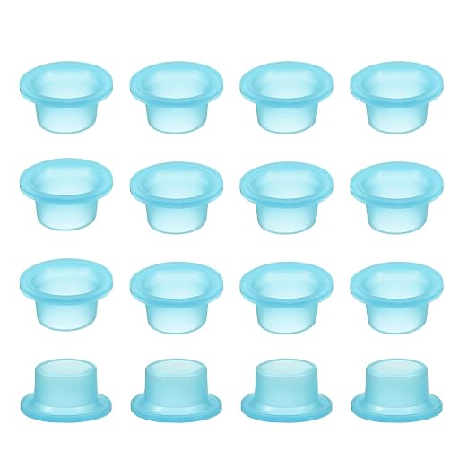 uxcell 15 Pcs Faucet Leak-Proof Sealing Gasket, Silicone Faucet Sealing Gasket, Universal Leak-Proof Silicone Plug for Pipe Plugs, Prevent Leaks in Pipe Systems, Blue