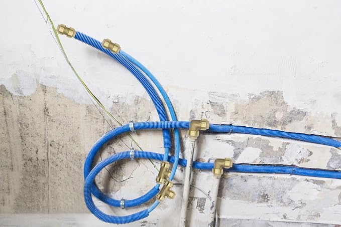 12 Pack 1/2" Pushfit Elbow Fittings with Disconnect Clip | for Copper, PEX, CPVC Pipe