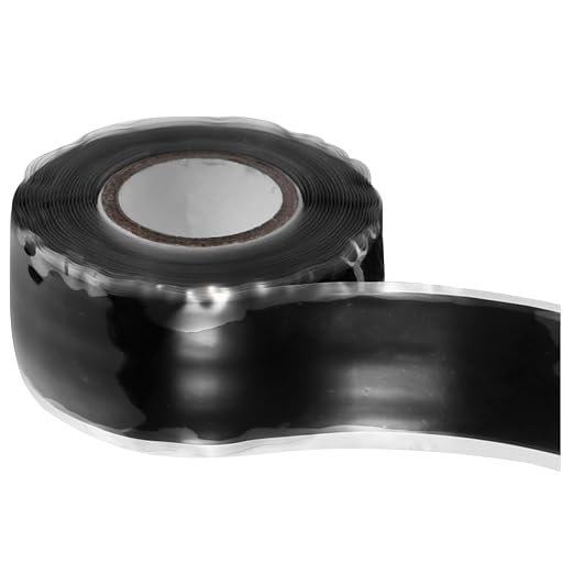 iplusmile 1roll Hose Seal Tape Self-Adhesive Repair Tape for Pipe Leak Fixing High-Temperature Resistant Wide for Plumbing and Electrical Insulation