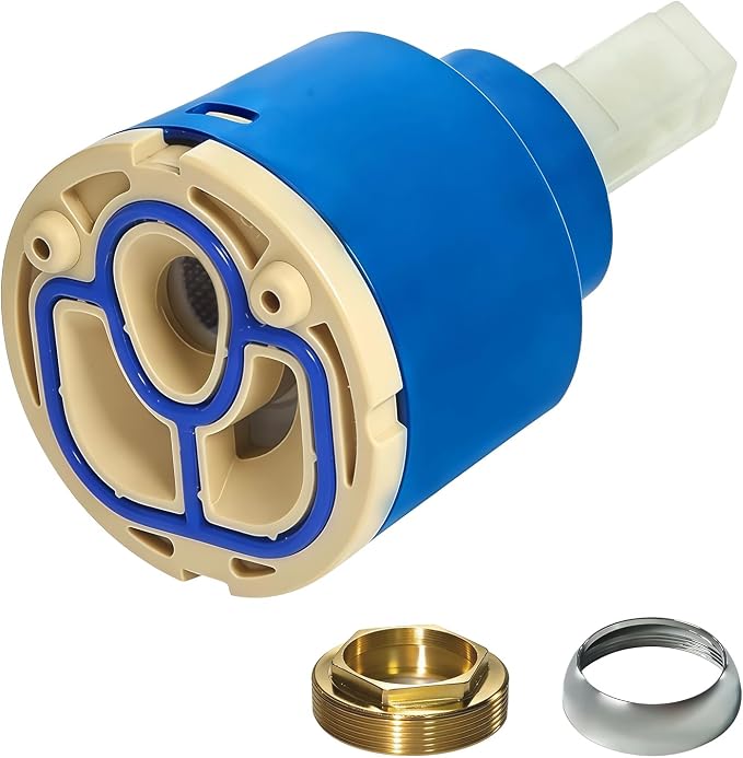 N40DW 40mm Ceramic Faucet Cartridge,Replacement for Kitchen and Shower