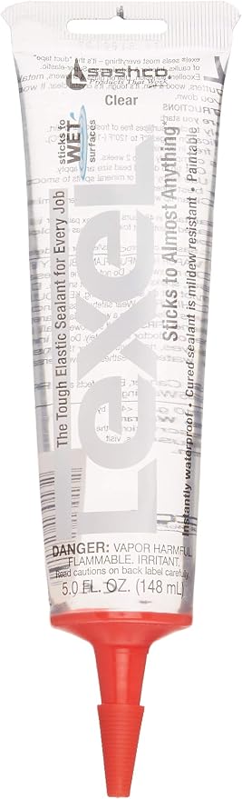 Lexel Weatherproofing Caulk, 2 Pack