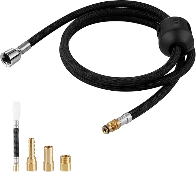 K-1219935-BC Hose Kit Compatible with Kohler Pull Down Kitchen Faucet