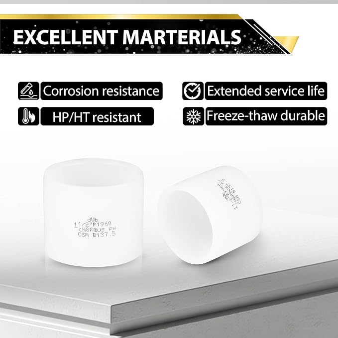 20 Pack Foskan 1-1/2 Inch PEX A Expansion Rings Sleeves | Compatible with PEX A Pipe and expansion Fittings,F1960