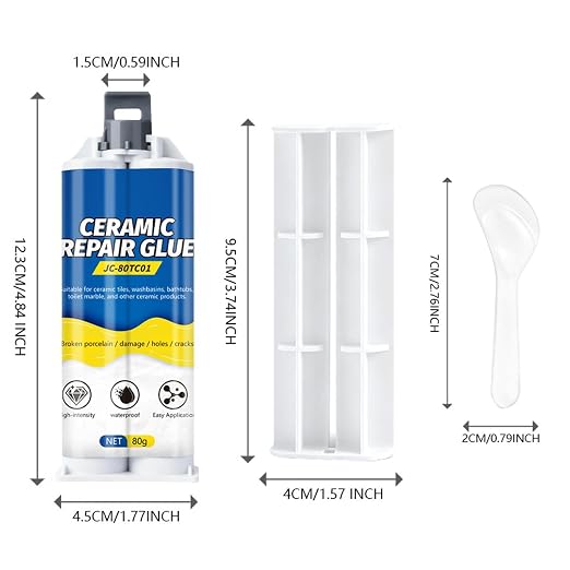 Tile Repair Kit for Cracks Strong Waterproof Quick-Drying Agent Glue