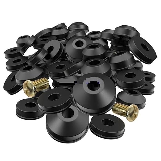 Faucet Washer Kit 116Pcs Leak Fixing Rubber Washers Faucet Washer Assortment Kits Flat Beveled Plumbing Seal