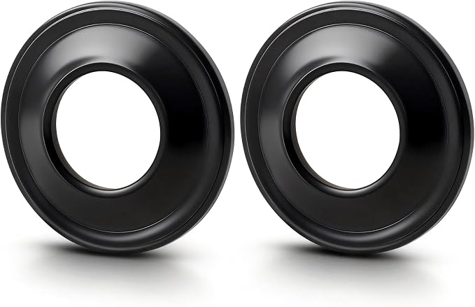 37680B Tub Stopper Gasket for Tub Drain Assemblies, Black, 2-Pack