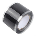 Waterproof Self-Fusing Silicone Tape for Pipe Repair and Hose Leak Seal, Electrical Wire Insulation for DIY Plumbing Projects,1.5m(black)