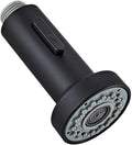 Kitchen Faucet Head Replacement, Pull Down Spray Head with 2 Spray Modes, High Pressure Faucet Sprayer, Universal Sink Spray Head Replacement (Matte Black)