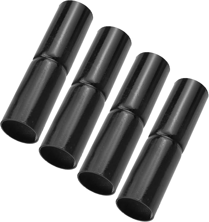 Antrader Top Rail Sleeve 1-3/8",Chain Link Fence Top Rail Sleeves,4Pcs | Black Top Rail Fence Sleeve Applied for Fence Extension,Connection,Adaptation