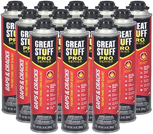 GREAT STUFF PRO Gaps & Cracks 24 oz Spray Foam Insulation Sealant