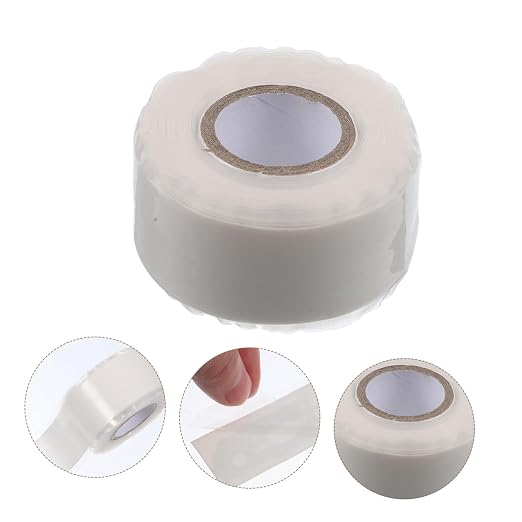PRETYZOOM High Temperature Resistant Waterproof Silicone Rubber Tape Self-Adhesive Leak Repair Duct Tape for Plumbing Heavy Duty 1 Roll
