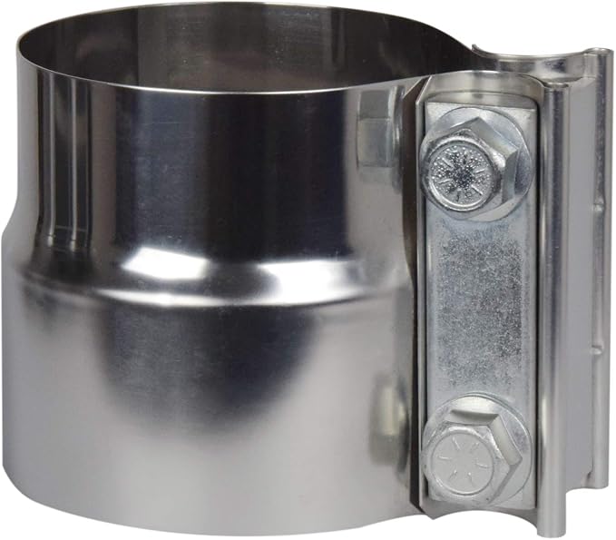 2.75 inch Exhaust Clamp, Stainless Steel Lap Joint Band Clamps - 1 Piece | ROADFORMER 2.75 exhaust clamp Muffler Band Clamp for 2.75" ID to 2.75" OD Turbo Downpipe Exhaust System Repair