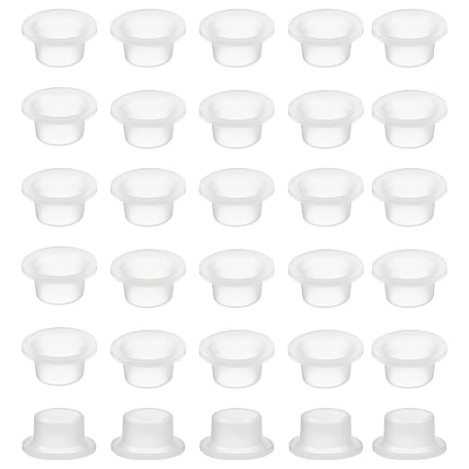 uxcell 30 Pcs Faucet Leak-Proof Sealing Gasket, Silicone Faucet Sealing Gasket, Universal Leak-Proof Silicone Plug for Pipe Plugs, Prevent Leaks in Pipe Systems, White