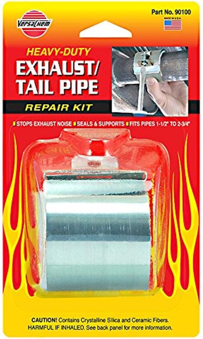 Versachem 90100-12PK Exhaust/Tail Pipe Repair Kit, (Pack of 12)