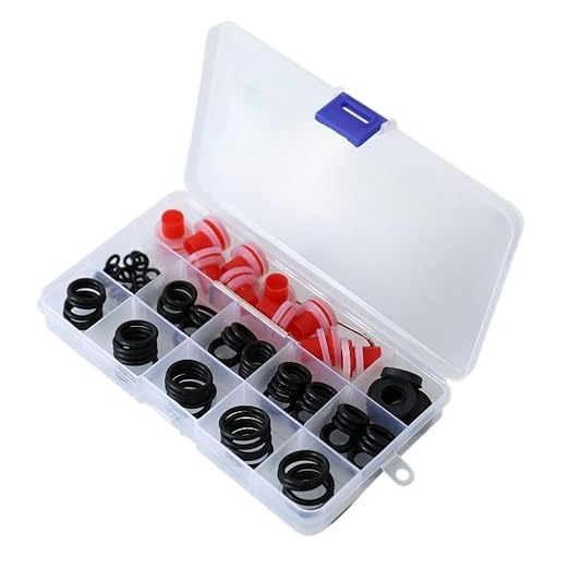 Faucet Gasket O-Ring Kit Rubber Pipe Leak-Proof Sealing O Ring Washer Silicone for Plumb Plug Repair(100pcs)