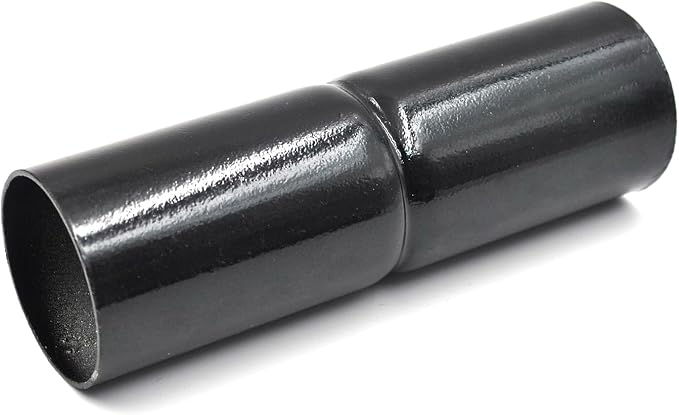 10 Pack Chain Link Fence Top Rail Sleeve,1-3/8" x 6" top Rail Sleeve,Black | 14 Gauge, Carbon Steel, Surface Coating, Rust resistant for outdoor chain link fence installation and maintenance