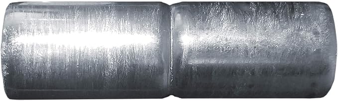 Chain Link Fence TOP Rail Sleeve: 1-7/8" X 6" Chain Link Fence Galvanized Top Rail Sleeve.