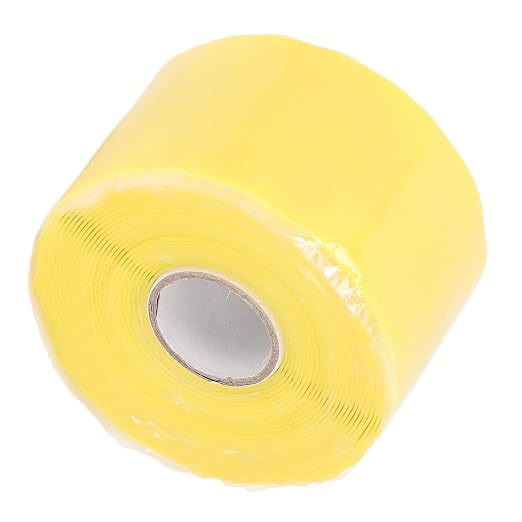 ANGGREK Pipe Plumbing Hose Repair Tape, Self Adhesive Insulation Tape 2.5mpa Tensile Strength Grade for Wire Wrapping