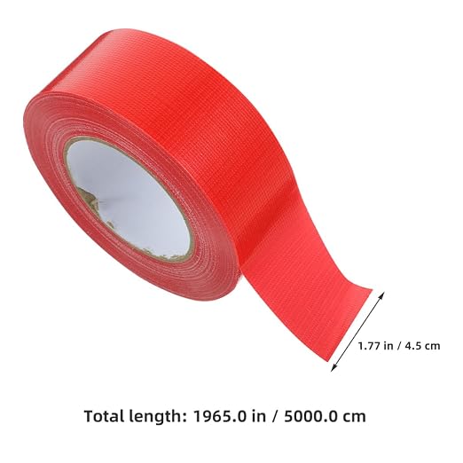 GALPADA Heavy Duty Waterproof Adhesive Hose Seal Tape, 45mm X 50m Red Multi-Purpose Leak Repair Tape for Indoor and Outdoor Sealing
