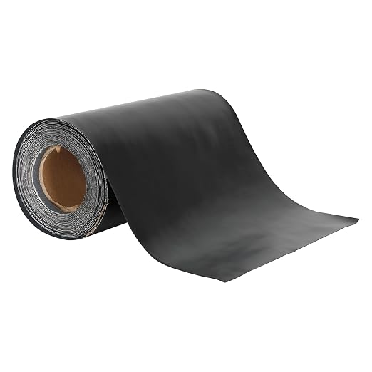 Werhoo 45 Mil EPDM Butyl Sealing Tape, 12 Inch x 32 Foot Black Self-Adhesive Weatherproof Roof Repair Membrane for Boat, Roof, Window, RV, Vent, Crawl Space
