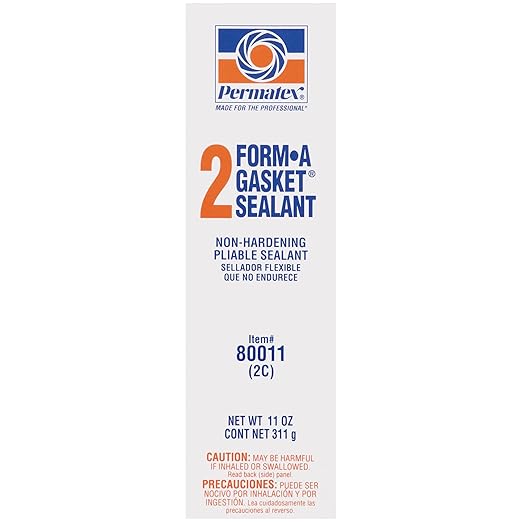 Permatex 80011 Form-A-Gasket #2 Sealant, 11 oz.