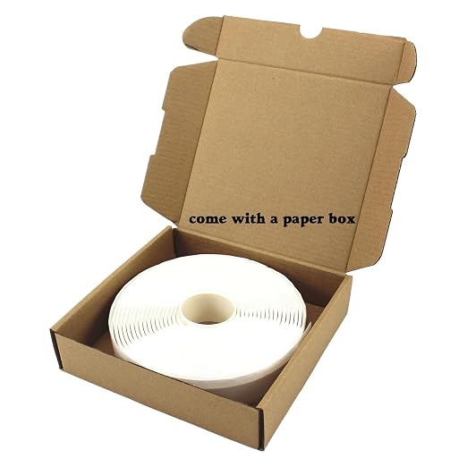Amonk White Butyl Sealant Tape 16.4Ft Waterproof Sealing Tape for Repairing | Highlight Putty Tape RV Roof Sealing Tape Butyl Tape for Repair Window Glass Boat Sealing Roof Pipe Patching