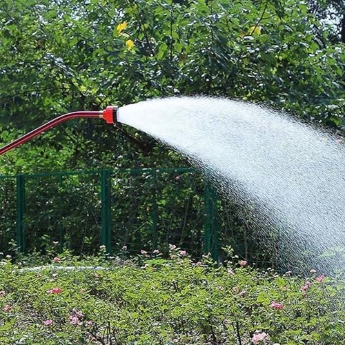 2 Pcs 2000 Water Nozzle, Plastic Garden Watering Hose Nozzle | 11 GPM, PTFE Thread Seal Tape, High Pressure, Outdoor Garden/Tender Plants, Flowers, Greenhouse