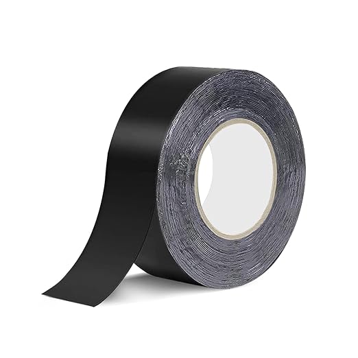 SIKEDEPRO Joist Tape Bulk Butyl Flashing Tape for Decks & Roofs,Butyl 1 Roll 2" x 50' Sealant Tape Premium Waterproof & Anti-Corrosion Deck Joist Tape for Decks,Beams and Wood