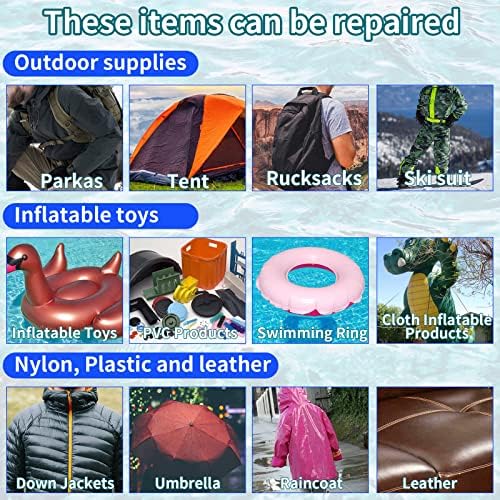 Waterproof Clear Inflatable Repair Tape for Bounce House,Vinyl,Tent,Fabric