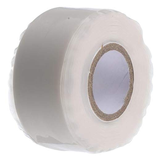 PRETYZOOM High Temperature Resistant Waterproof Silicone Rubber Tape Self-Adhesive Leak Repair Duct Tape for Plumbing Heavy Duty 1 Roll