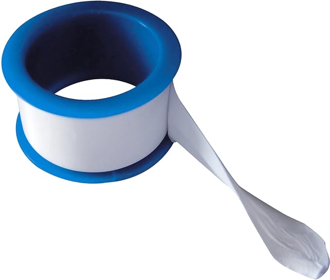 Thread Seal Tape 60" Thread Roll Bulk | White | Pipe Repair Sealing and Plumbing Installation Wrap (12)
