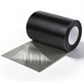 12" X 25' Roof Repair Tape, PE Waterproof Butyl Tape, 10-15yr Lifespan | Heavy Duty Roof Patch, Self Adhesive Weatherproof Flashing Tape Membrane, UV Resistant for Roof RV Pool Boat Pipe, 0.05"Thick