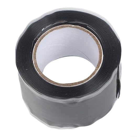 Waterproof Self-Fusing Silicone Tape for Pipe Repair and Hose Leak Seal, Electrical Wire Insulation for DIY Plumbing Projects,1.5m(green)